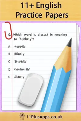 Game screenshot 11+ English - Practice Papers mod apk
