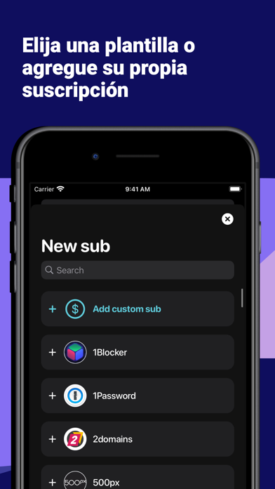 Subsee - subscriptions tracker