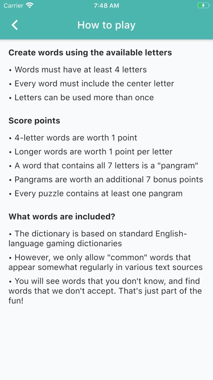 Pangrams screenshot-6