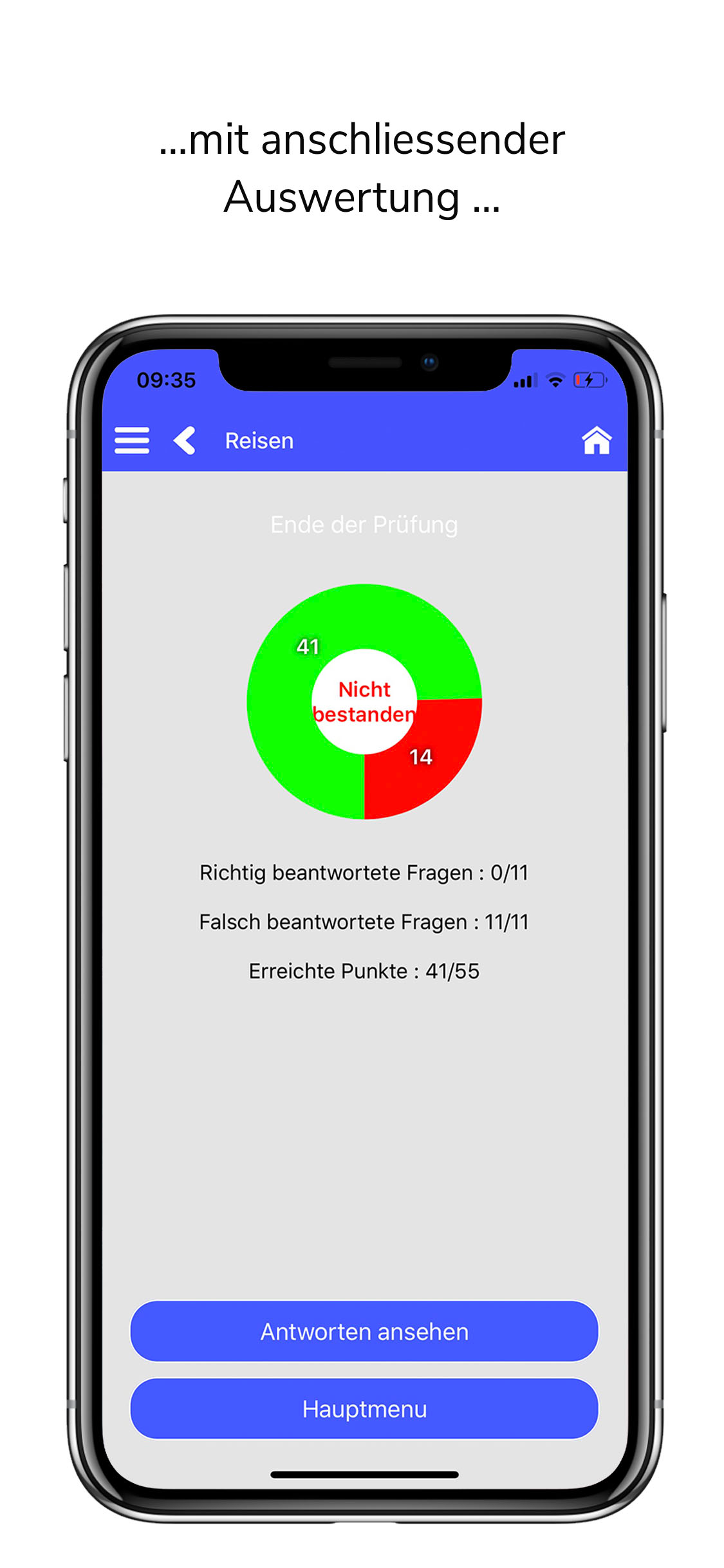 Vokabeltrainer Rumantsch screenshot 5