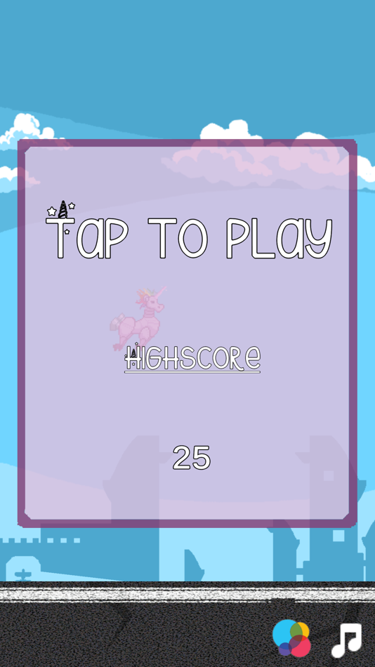 #1. Tappy Unicorn (iOS) 由: Marco Behnke