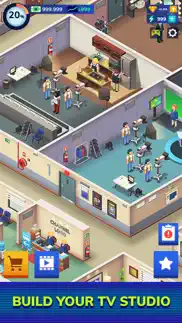 tv empire tycoon - idle game iphone screenshot 1