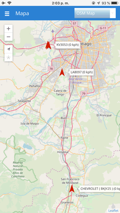 Screenshot #2 pour Rastreo GPS