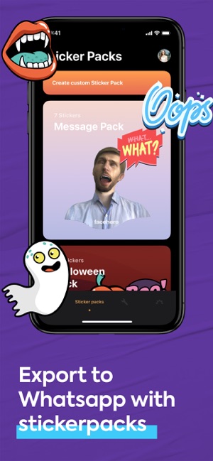 FaceHero 3D Stickers and Masks(圖2)-速報App