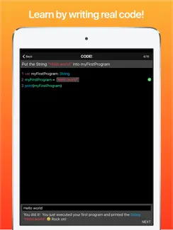 Code! Learn Swift Version iPad image 2