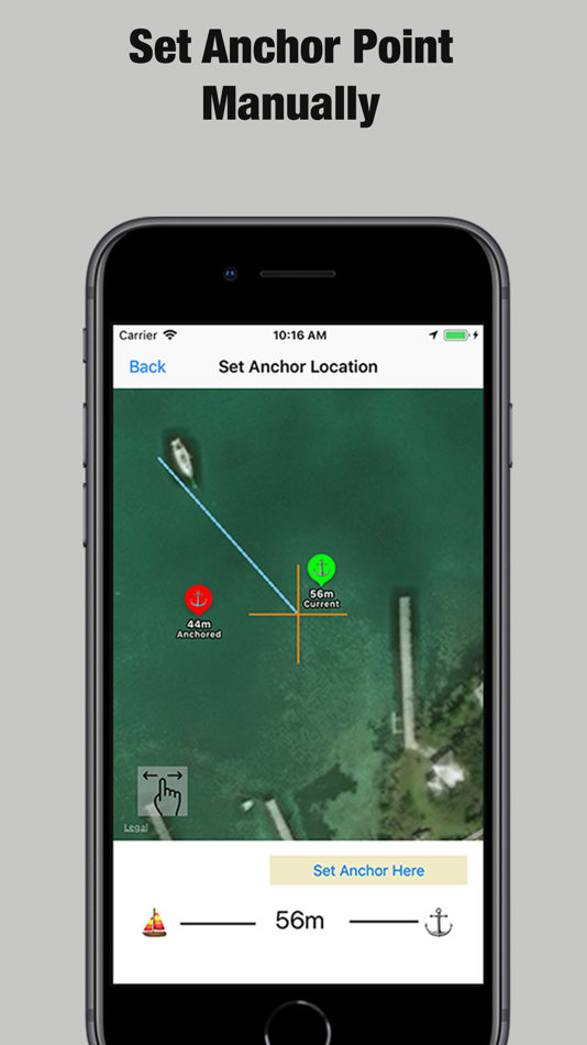 #8. SafeAnchor.Net Anchor Alarm (iOS) By: Barkin Takmaz