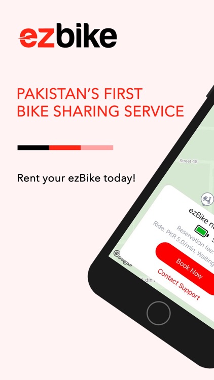 ezBike - Bike Sharing App