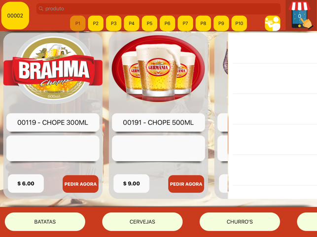 Menu Digital