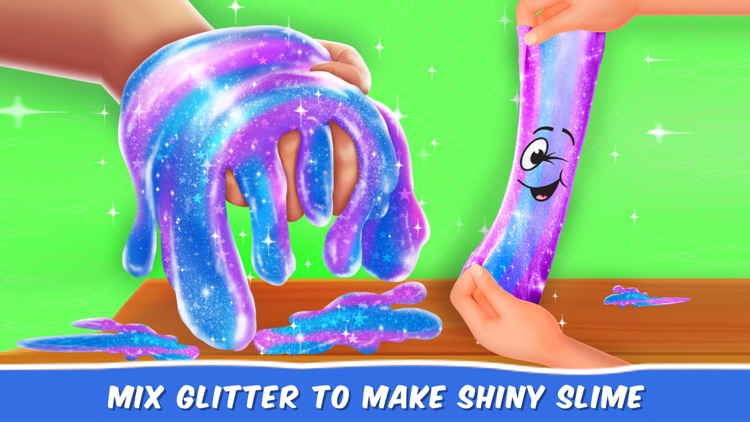 DIY Slime Maker Glitter Game screenshot-3