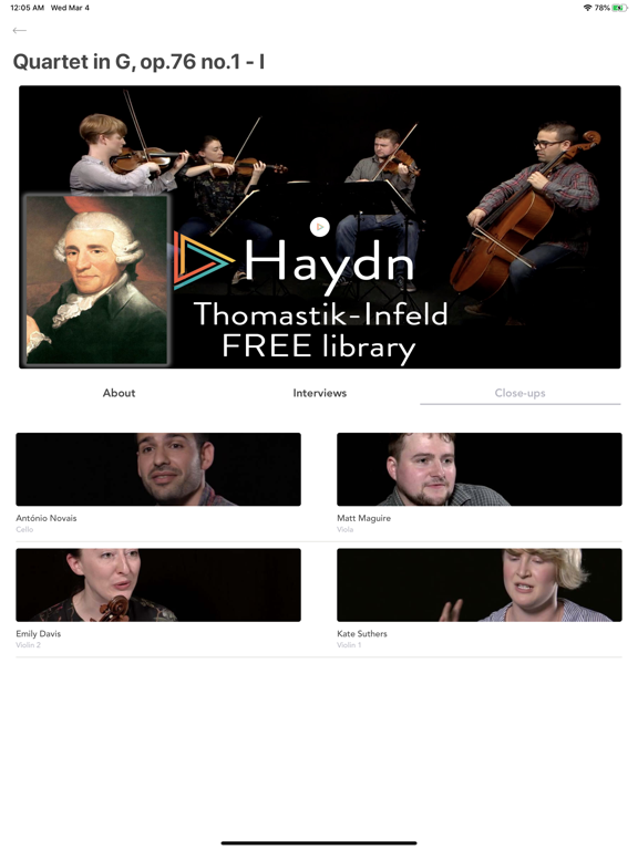 PartPlay iPad screenshot 8 - Music app