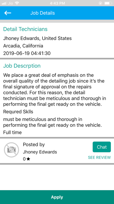 Work2go iPhone screenshot 4 - Business app