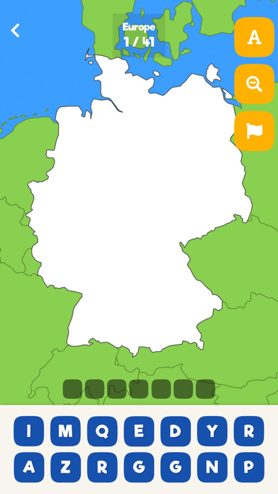 Screenshot #1 pour Map Quiz World Tour
