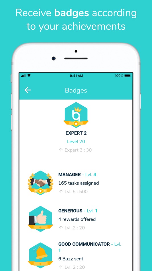 #9. Beesbusy : project management (iOS) 由: Beesbusy