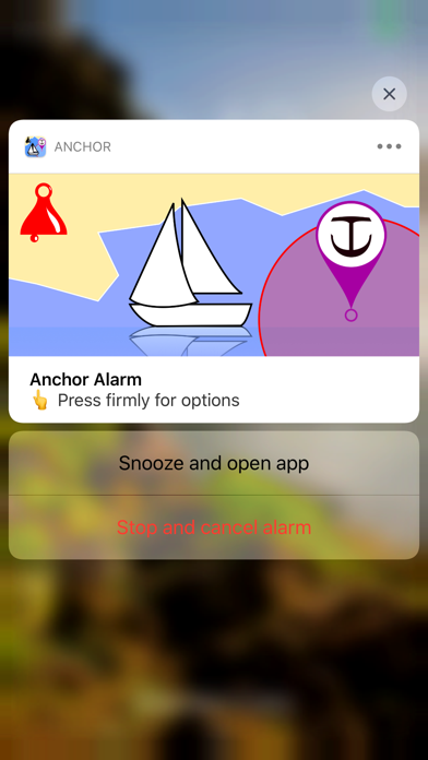 Anchor! drag alarm Screenshot