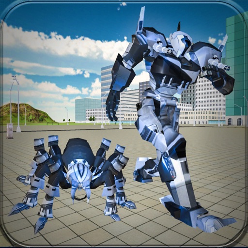 Superhero Spider Robot Game iOS App