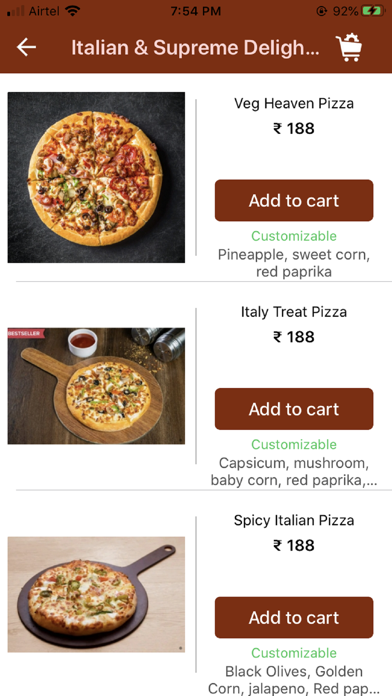 Pizza Galleria screenshot 2