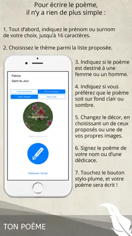 Game screenshot Ton Poème apk