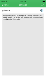 GRE English Vocabulary Builder screenshot