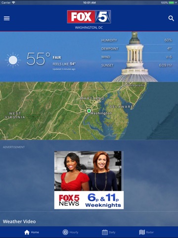 FOX 5 Washington DC: Weatherのおすすめ画像1