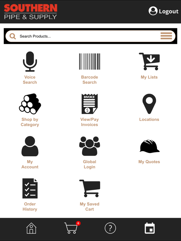 Southern Pipe and Supply iPad screenshot 2 - Business app