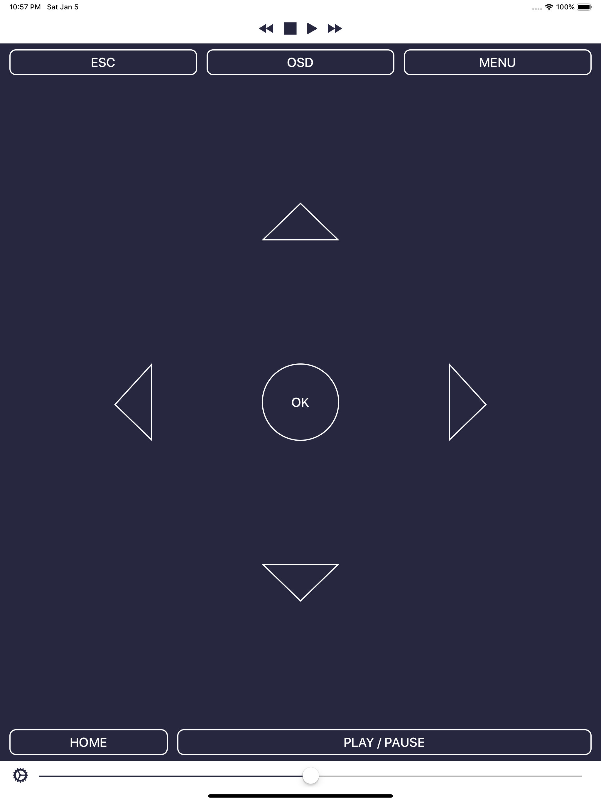 Plex & Kodi (XBMC) remote