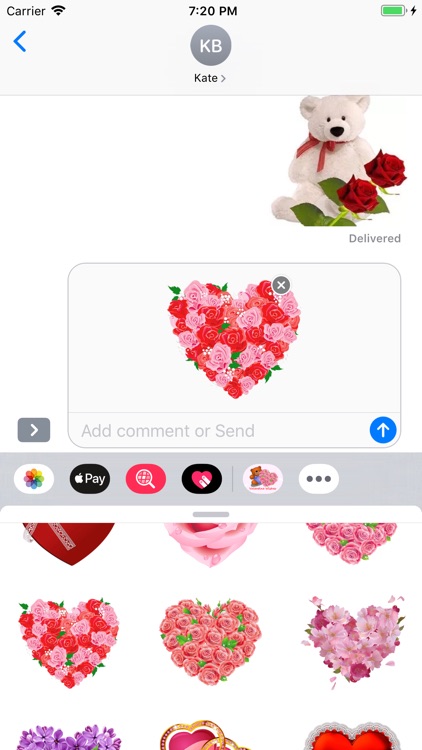 Valentine Hearts & Teddy Bears