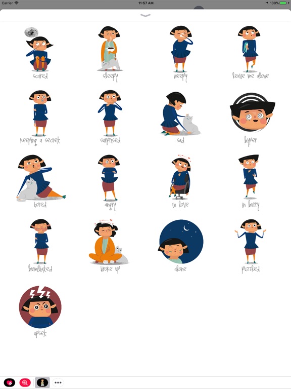 Screenshot #4 pour Catwoman Stickers