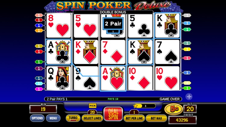 Spin Poker™ - Casino Games screenshot-3