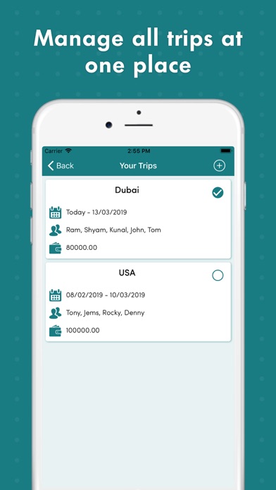 Travel Expense Manager Screenshot