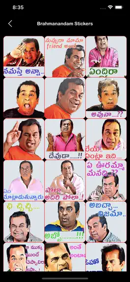 Game screenshot Stickers Mama: Telugu Stickers hack