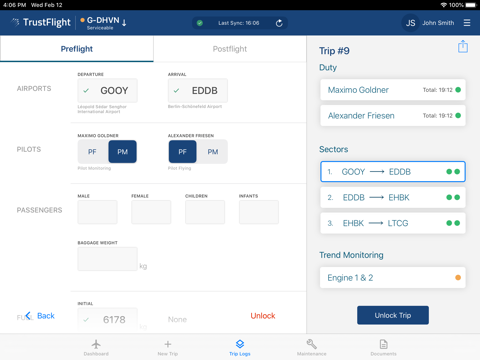 TrustFlight Tech Log screenshot 3