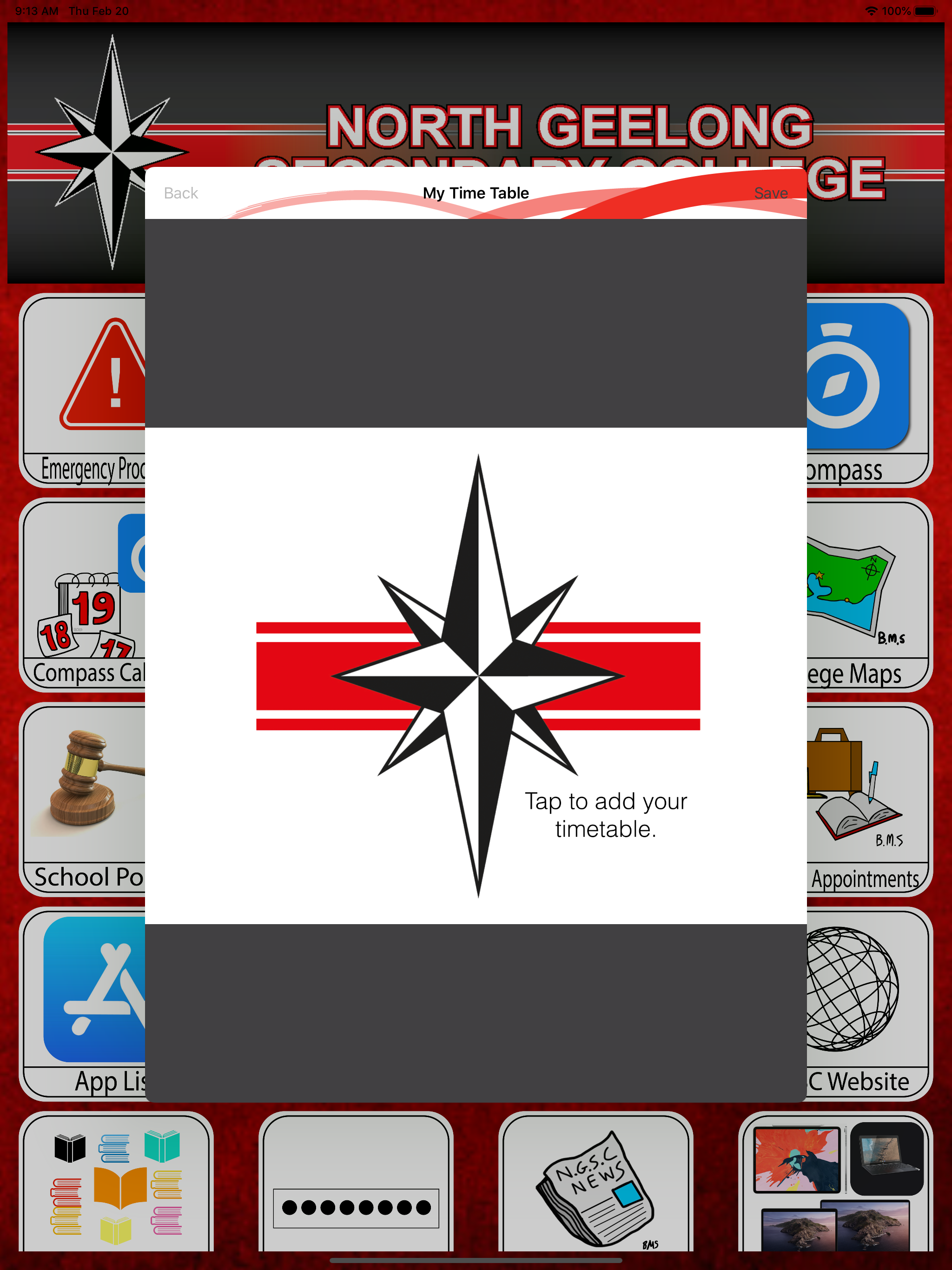 NGSC College Organiser screenshot 7