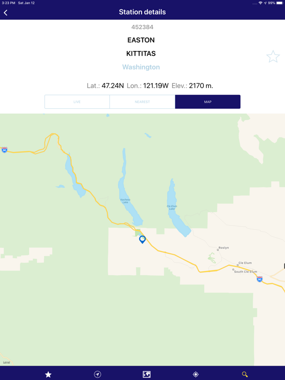 Screenshot #5 pour NOAA Snow Live Weather PRO