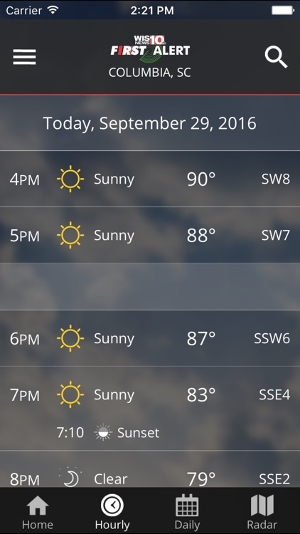 WIS News 10 FirstAlert Weather screenshot-4