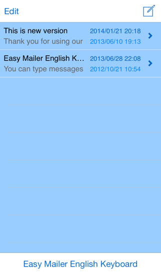 Easy Mailer English Keyboardのおすすめ画像3