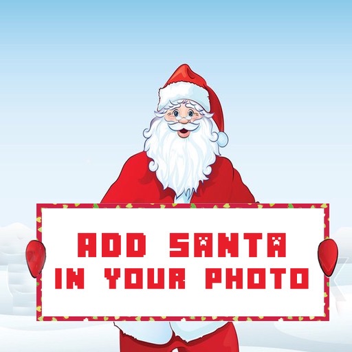 Add Santa to your photo icon