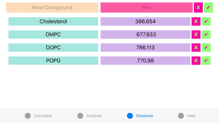 Liposome Calculator screenshot-3