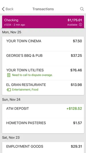 Think Bank - Think Online screenshot 3