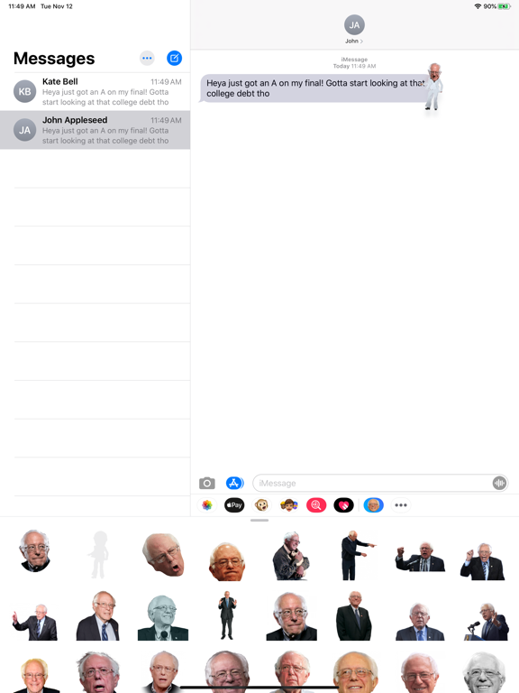 Screenshot #4 pour Bernie Sanders & Berniemoji