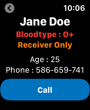 Blood Check