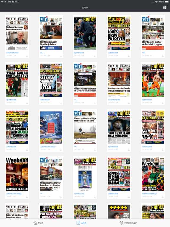 Screenshot #5 pour Sala Allehanda e-tidning