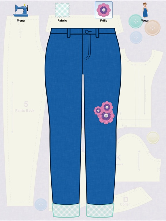 Fashion Doodle iPad screenshot 7 - Games app