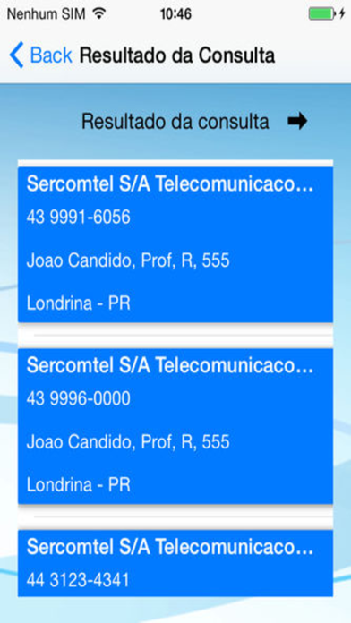 Screenshot #3 pour 102 Sercomtel