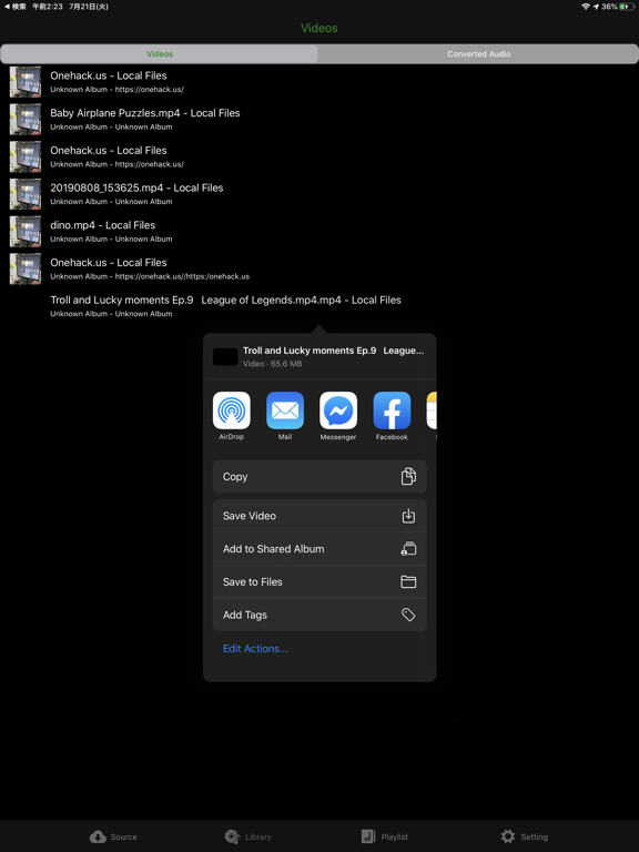 Screenshot #5 pour Player - Video Player All
