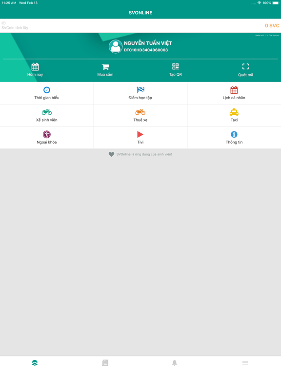 Screenshot #4 pour SVOnline - Tiện ích sinh viên