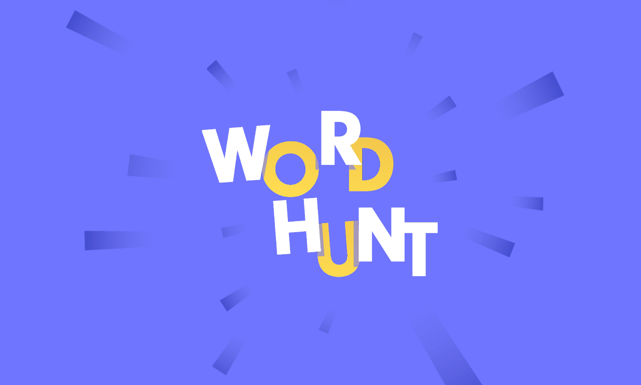 Word Hunt - a TV party game