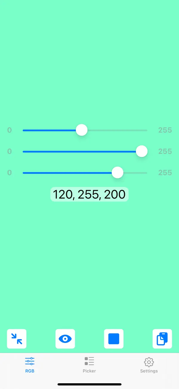 #2. PowerRGB (iOS) Ved: Gryzle LLC