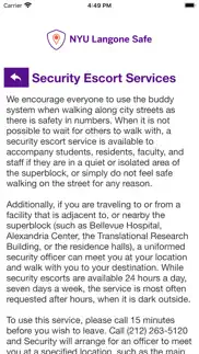 nyu langone safe iphone screenshot 3