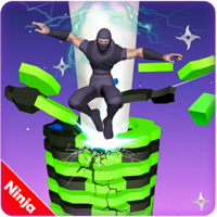 Stack Ninja Jumping Blast Fun