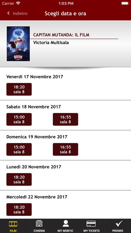 Webtic Victoria Cinema